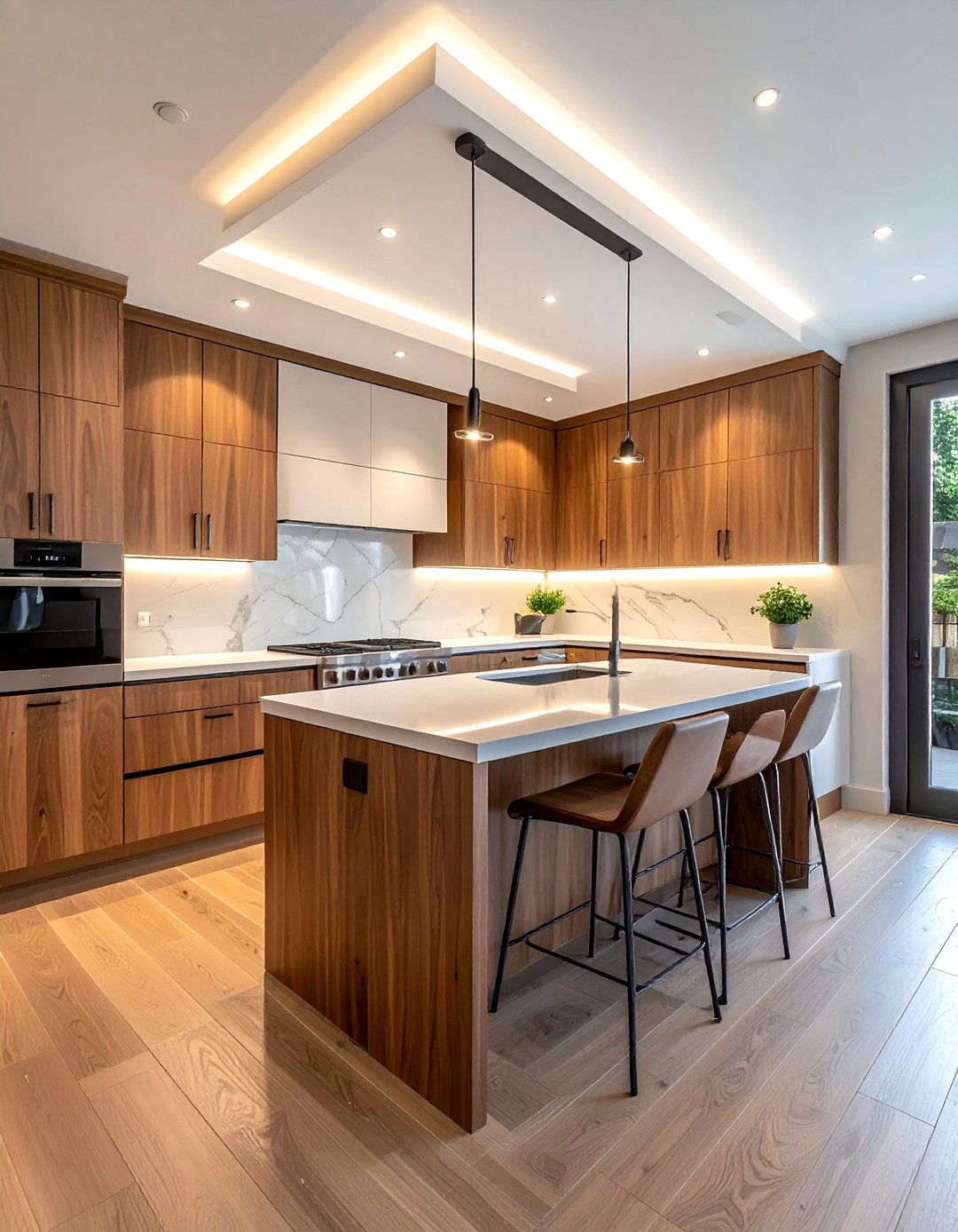 Hidden pantry kitchen - 30 new construction kitchen ideas