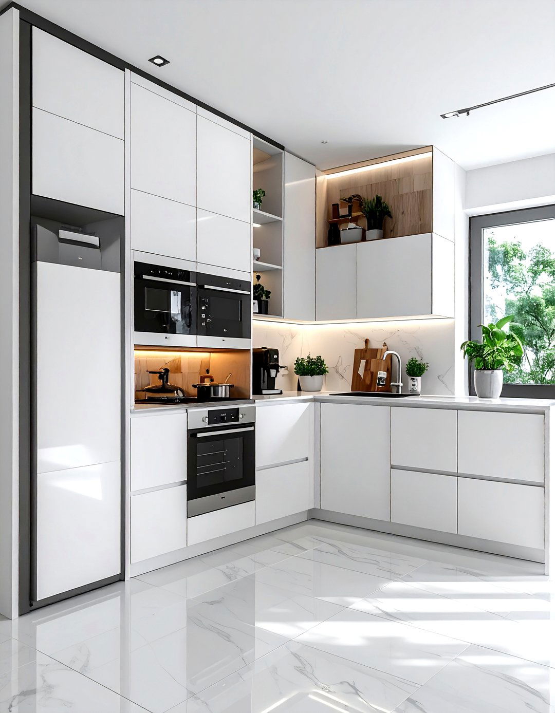 Hidden pantry kitchen - 30 uncomplicated kitchen ideas