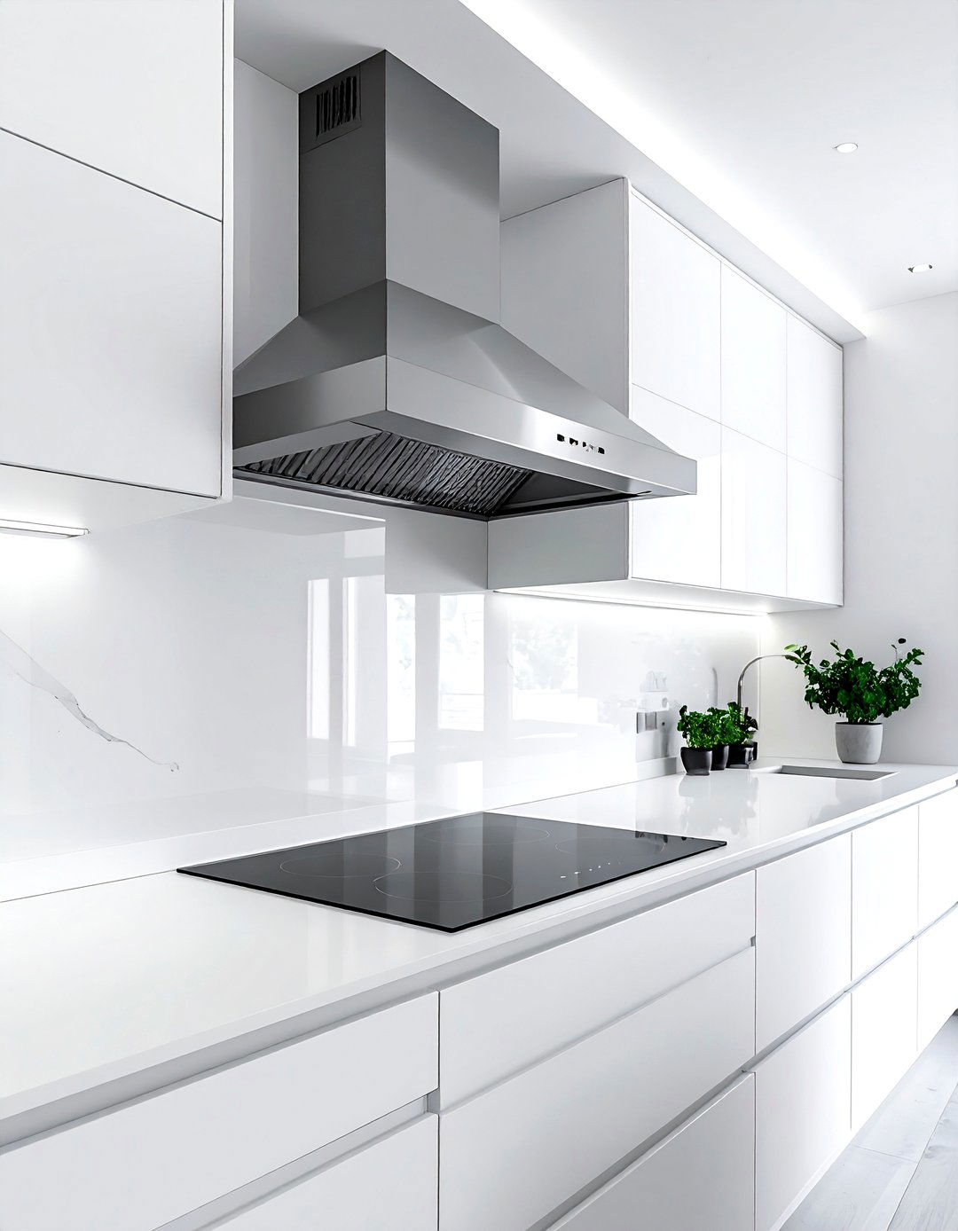 Hidden range hood - 30 Property Brothers kitchen ideas