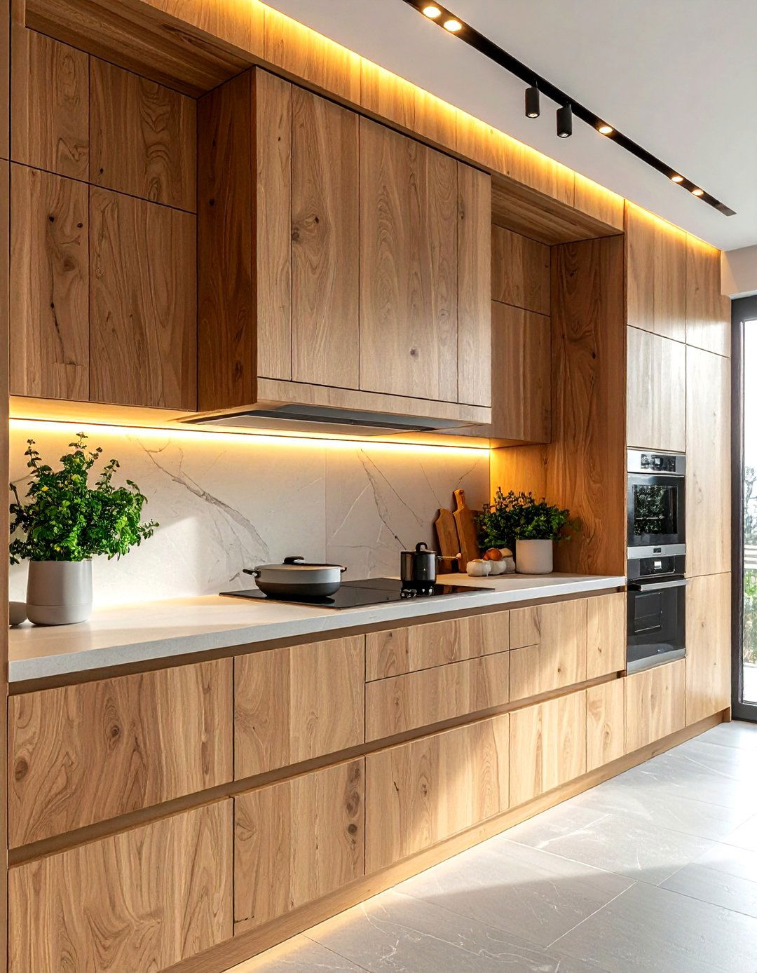 Hidden range hood - 30 condo kitchen ideas