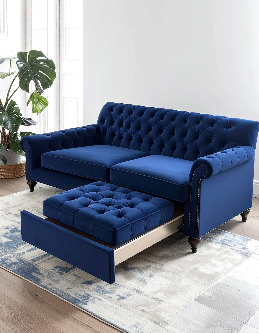 Hidden storage furniture - 30 compact living room ideas