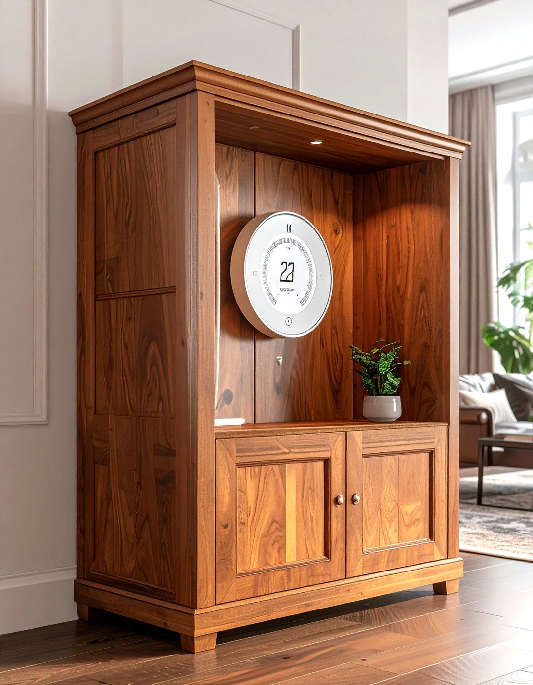 Hidden thermostat - 30 living room thermostats