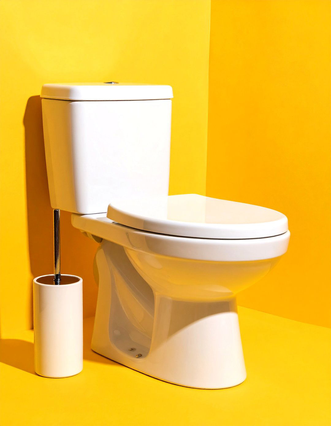 Hidden toilet brush holder - 30 bathroom registry ideas