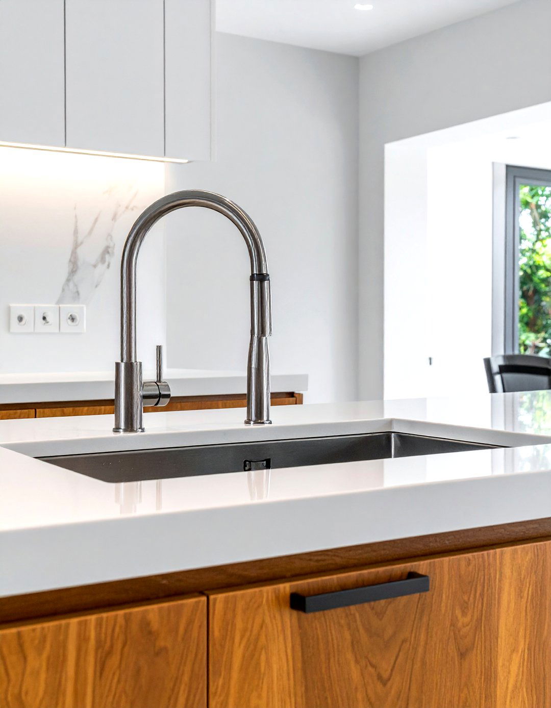 High Arc Touchless Kitchen Faucet - 30 touchless kitchen faucet ideas