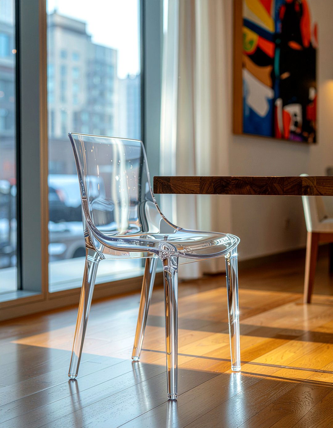 High Back Acrylic Chair - 30 acrylic dining chair ideas