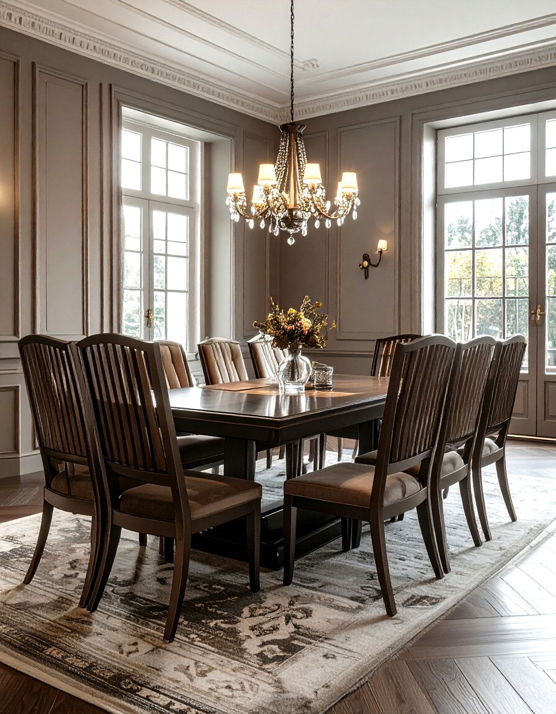 High Back Metal Chair - 30 metal dining chair ideas