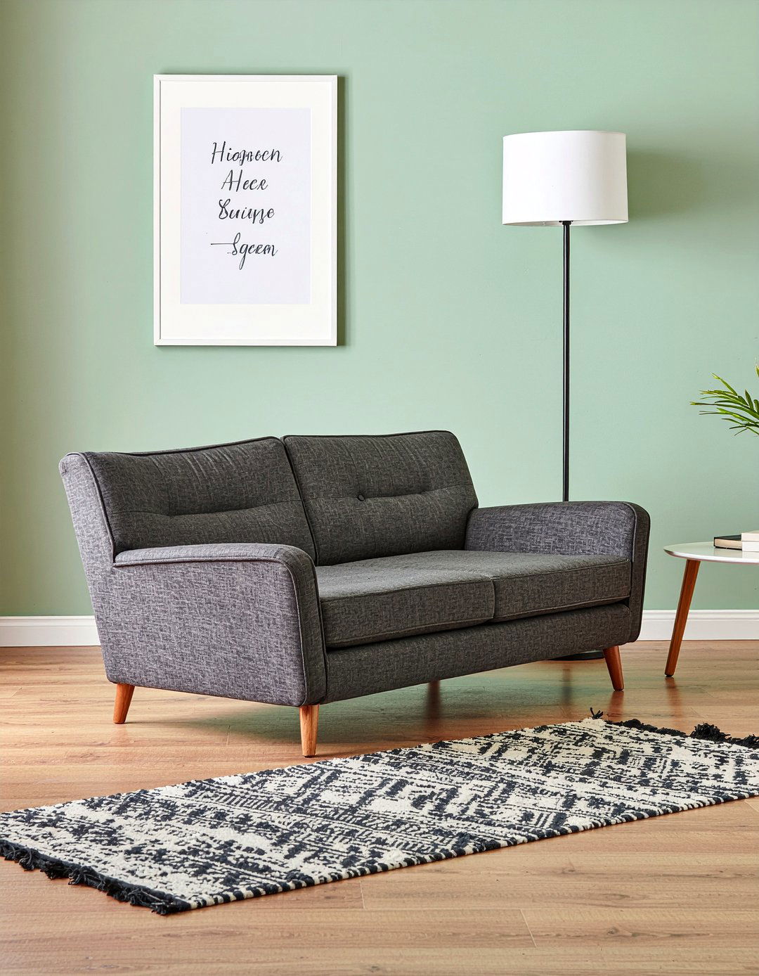 High Back Mid Century Sofa - 30 living room mid-century sofa ideas