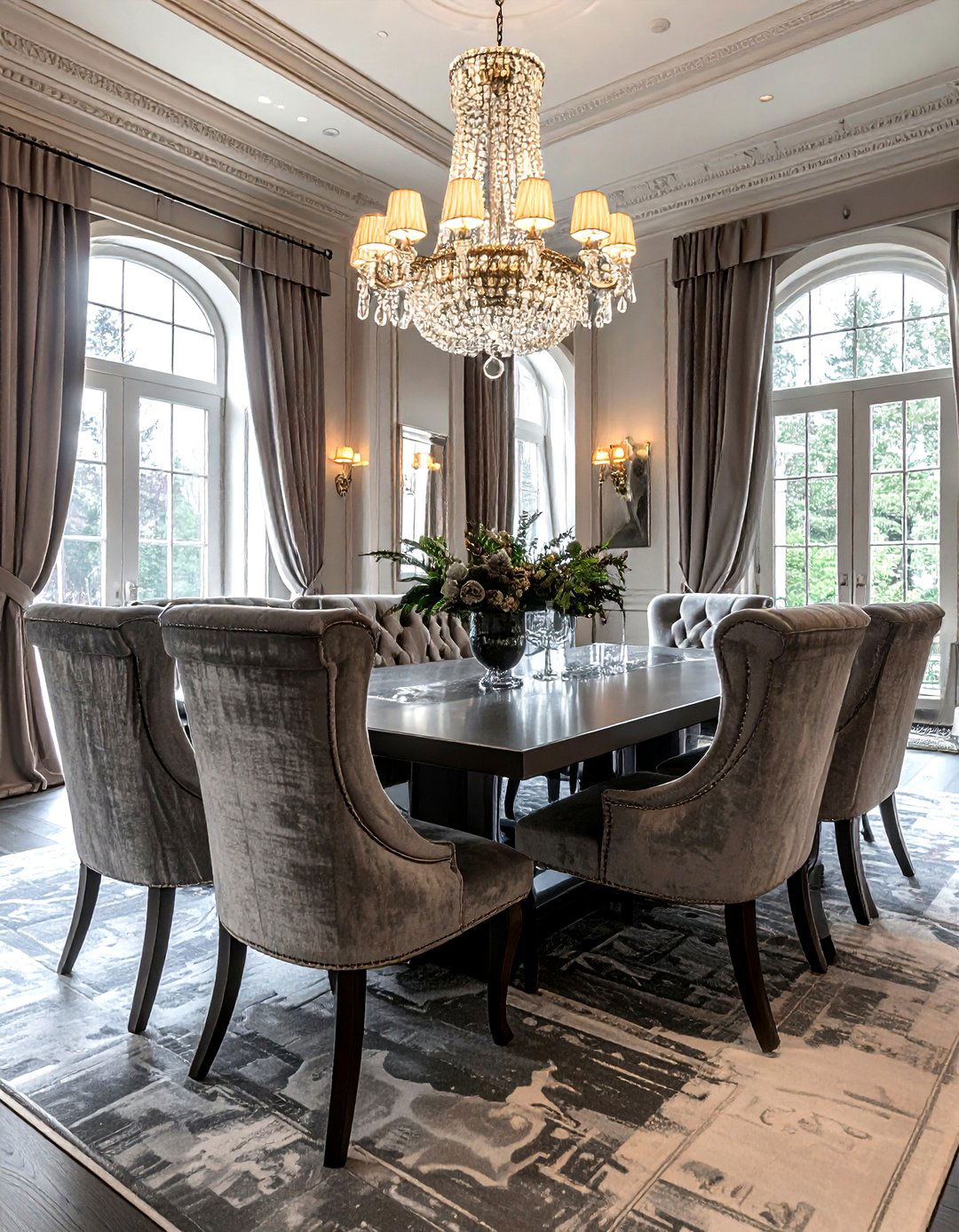 High Back Wingback Chairs - 30 wingback dining chair ideas