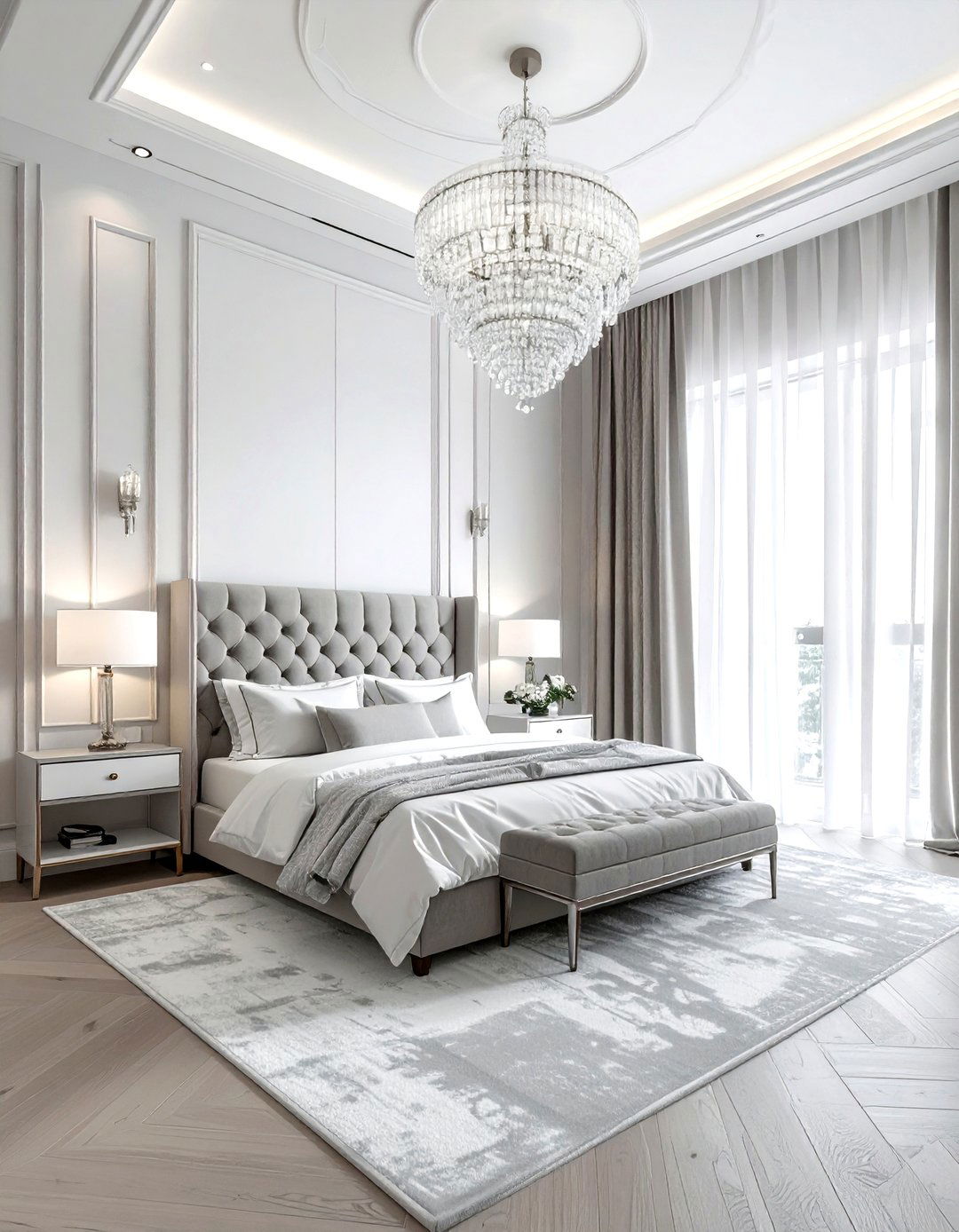 High Ceiling Bedroom - 30 elegant bedroom ideas