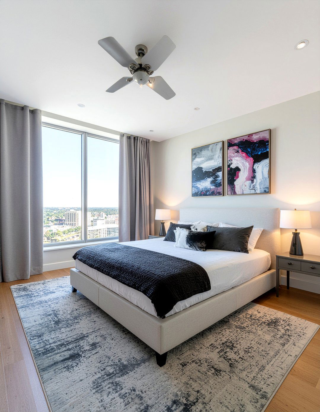 High Ceiling Bedroom Decor - 30 penthouse bedroom ideas