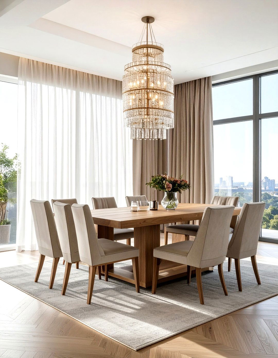 High Ceiling Dining Room - 30 gorgeous dining room ideas