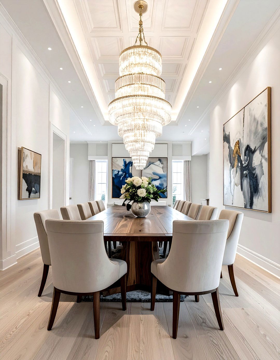 High Ceiling Dining Room - 30 Los Angeles dining room ideas