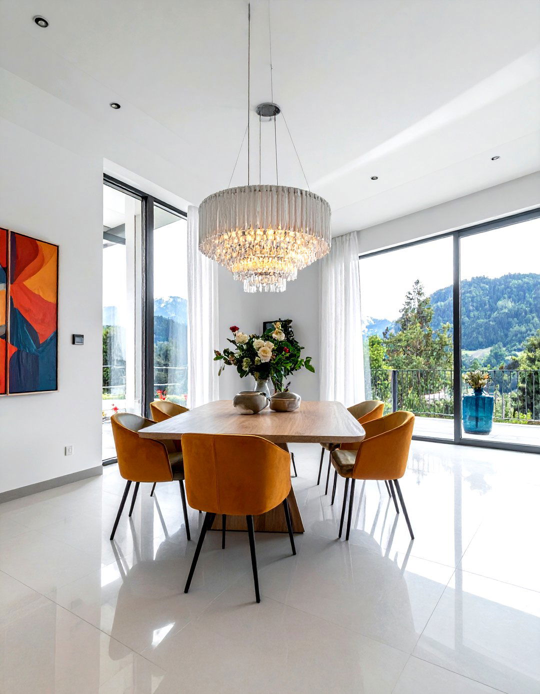 High Ceiling Dining Room - 30 Swiss dining room ideas