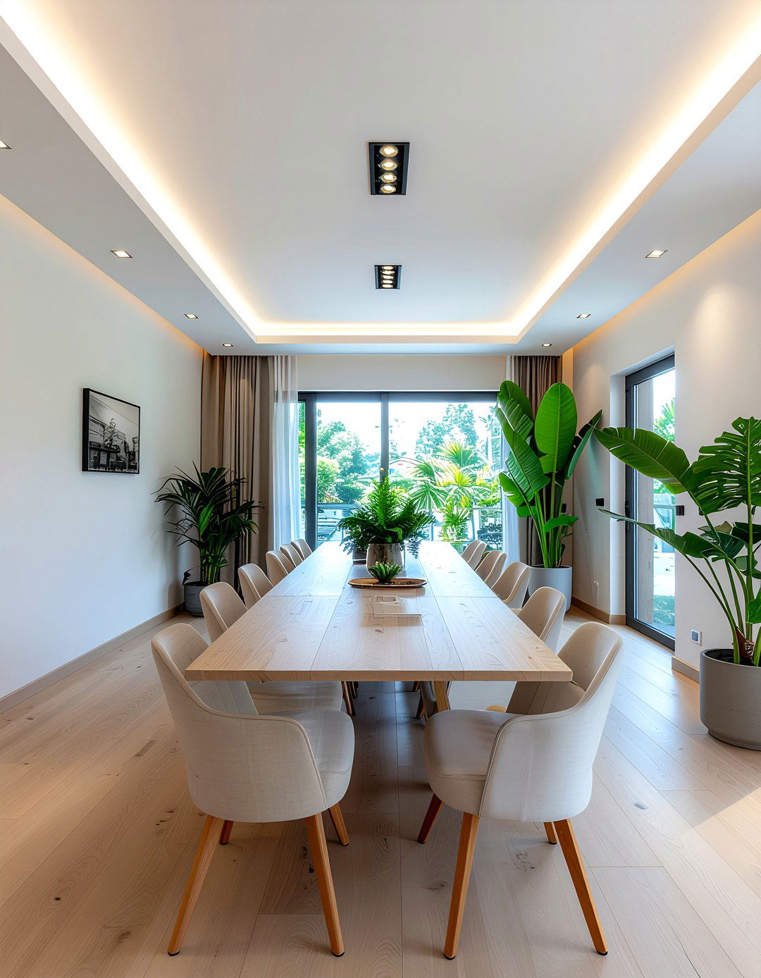 High Ceiling Dining Room Recessed Lights - 30 dining room recessed lighting ideas