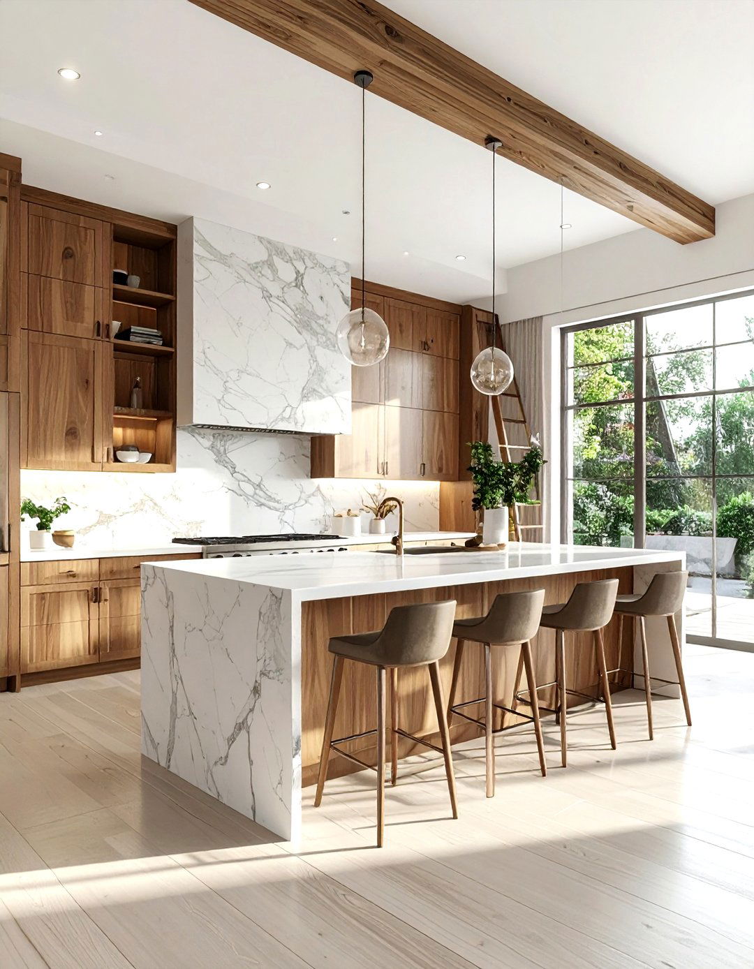 High Ceiling Kitchen - 30 kitchen room settings