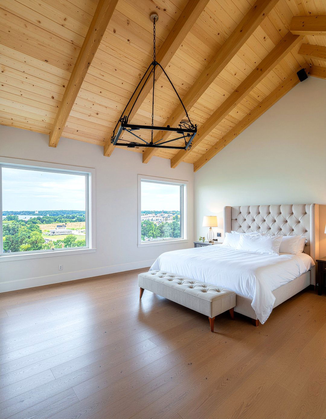 High Ceiling Loft - 30 warehouse bedroom ideas