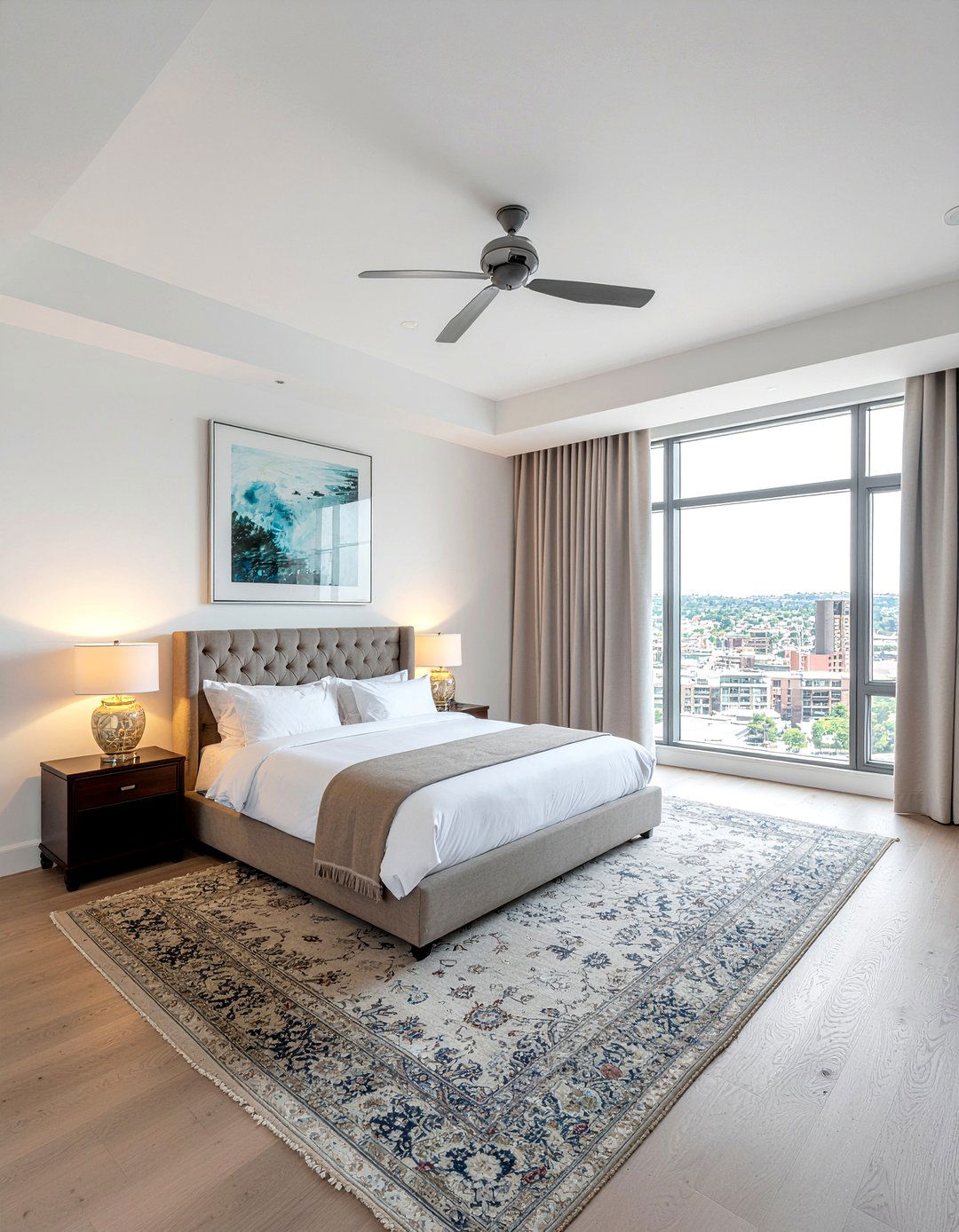 High Ceiling Master Bedroom - 30 loft style bedroom ideas