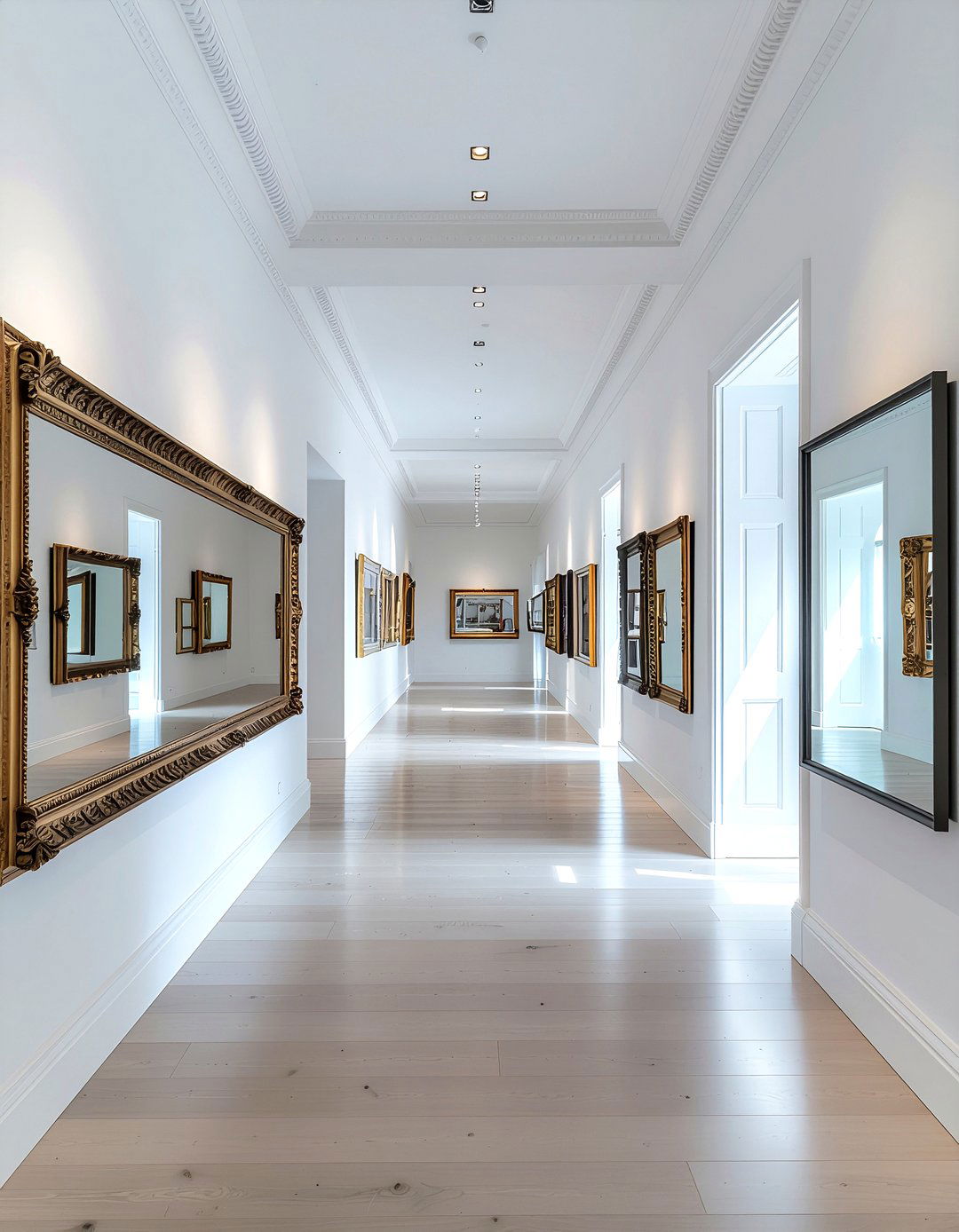 High Ceiling Mirror Gallery - 30 eclectic home decor ideas