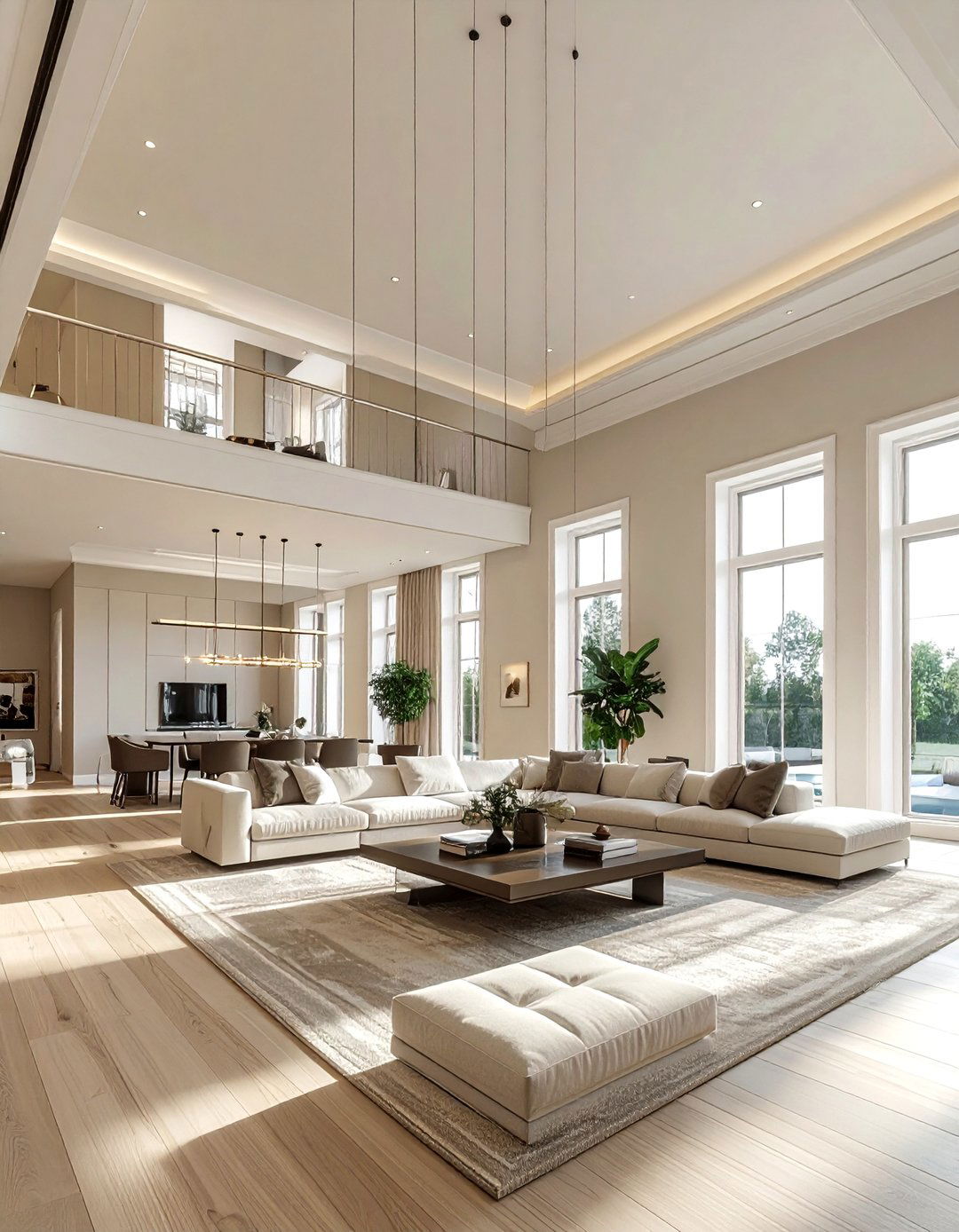 High Ceiling Picture Rail - 30 picture rail ideas