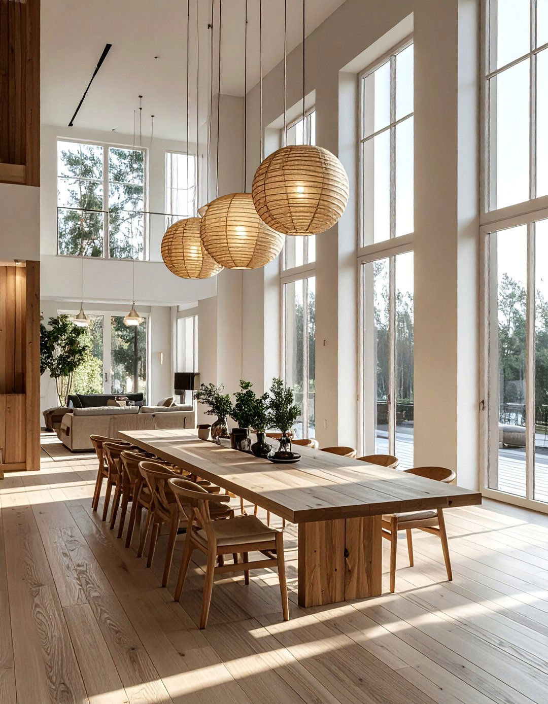 High Ceiling Swedish Dining Room - 30 Swedish dining room ideas