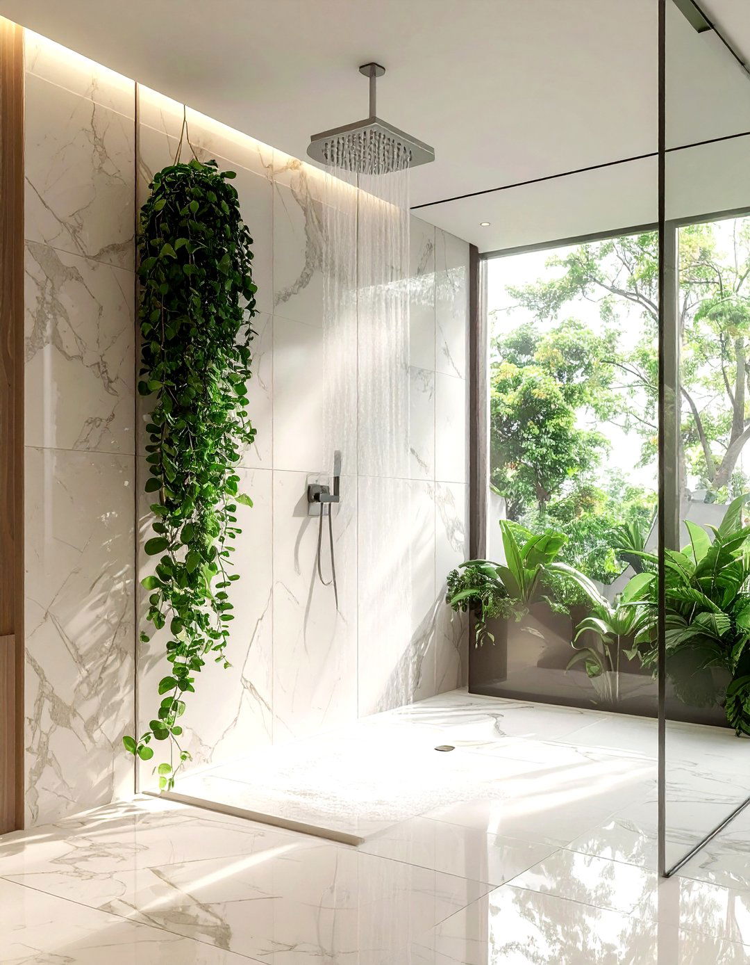 High Efficiency Shower Head - 30 water-saving bathroom ideas