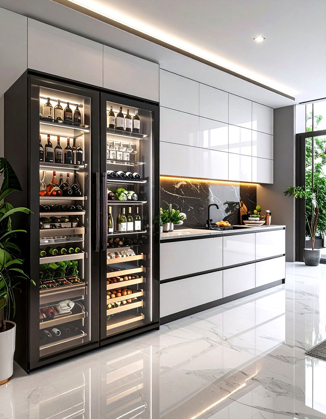 High End Refrigerator - 30 French door refrigerator kitchen ideas