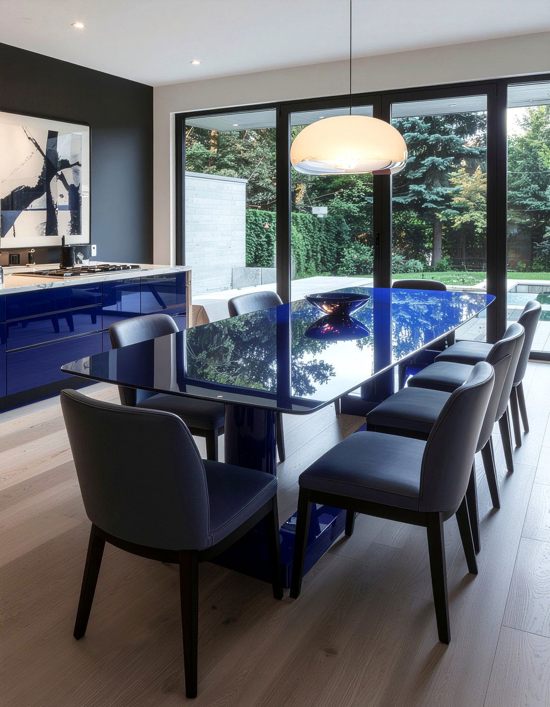 High Gloss Lacquer Dining Table - 30 dining table for 10 ideas