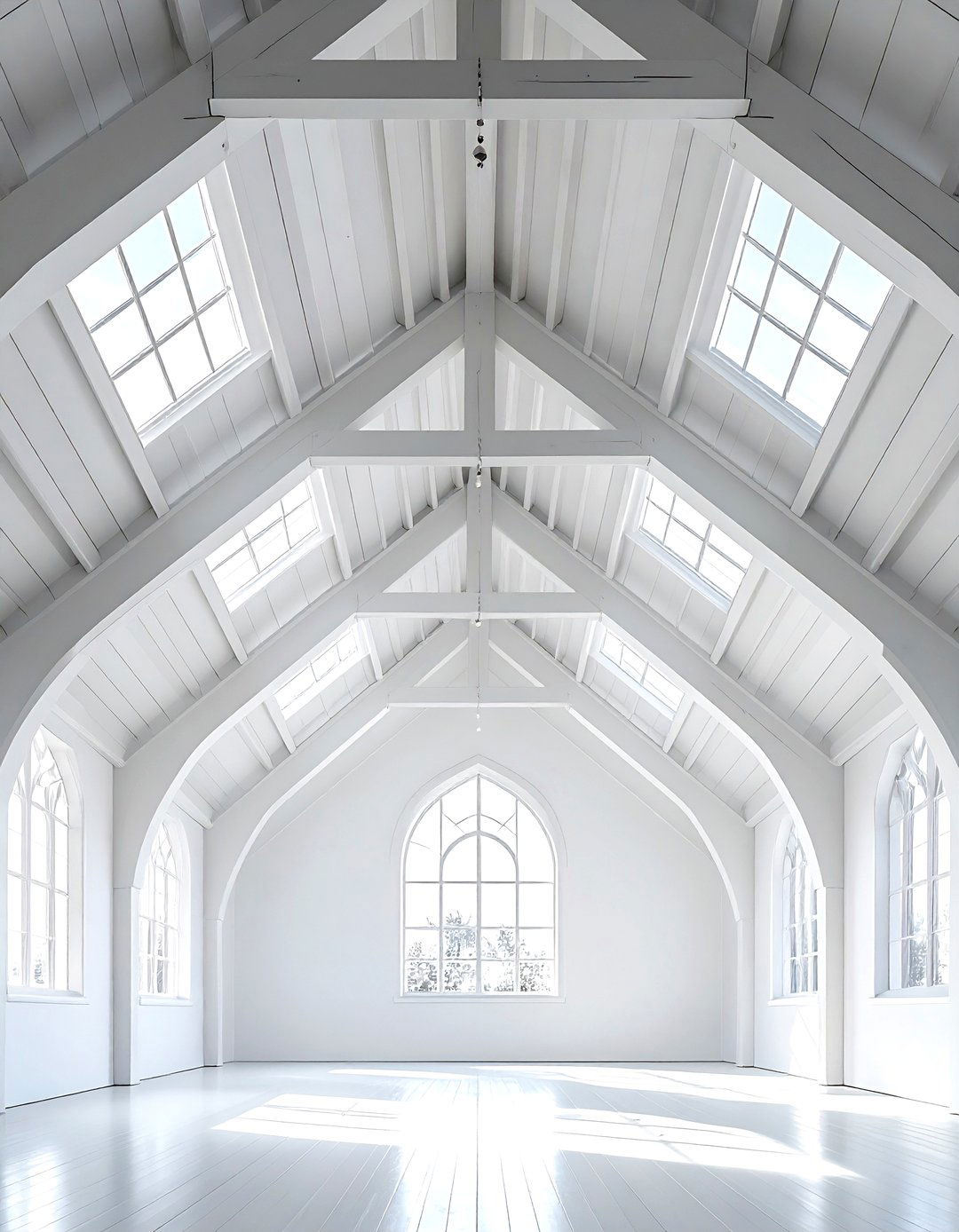 High Vaulted Ceiling - 30 airy decor ideas