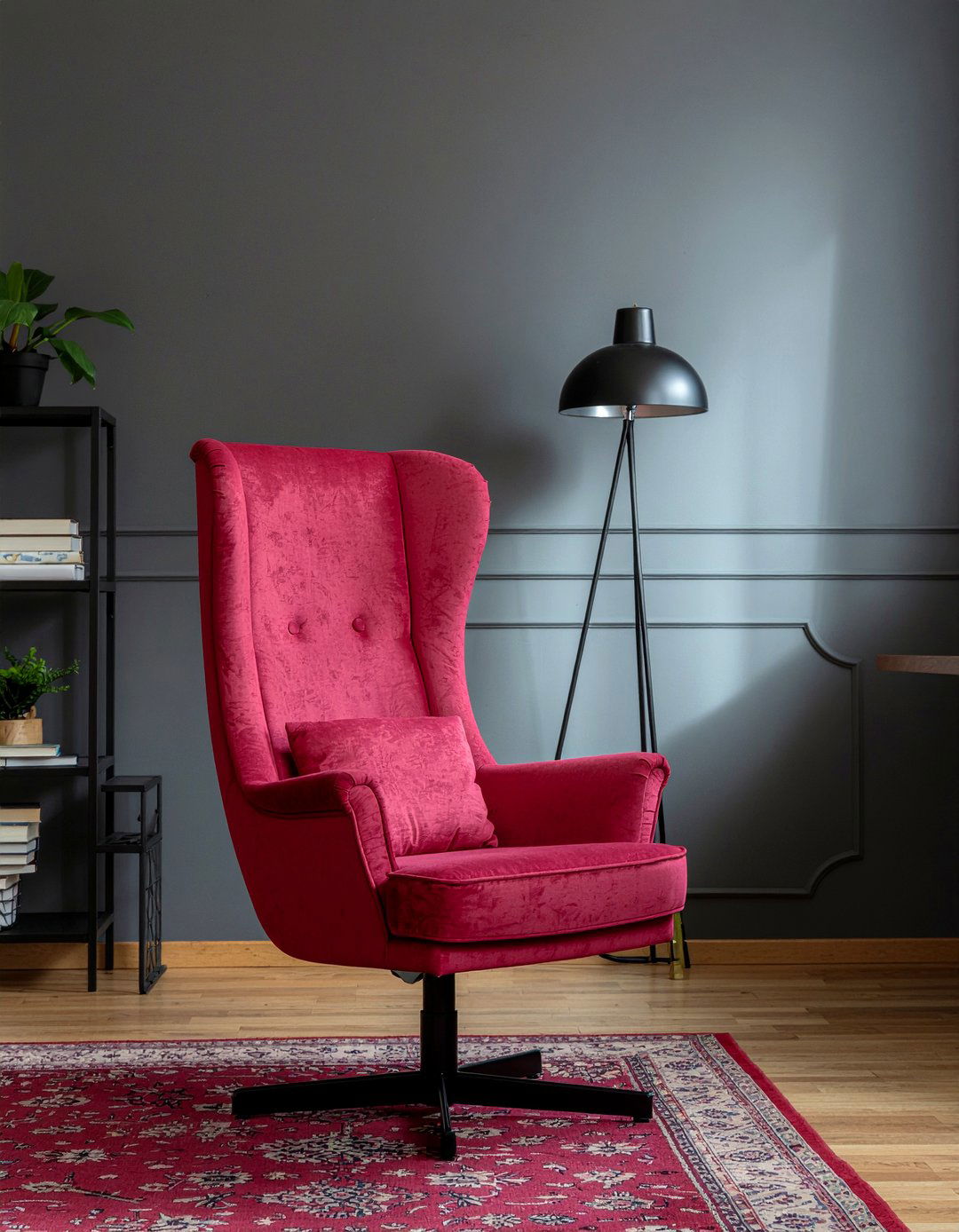 High back chair - 30 living room accent chair ideas