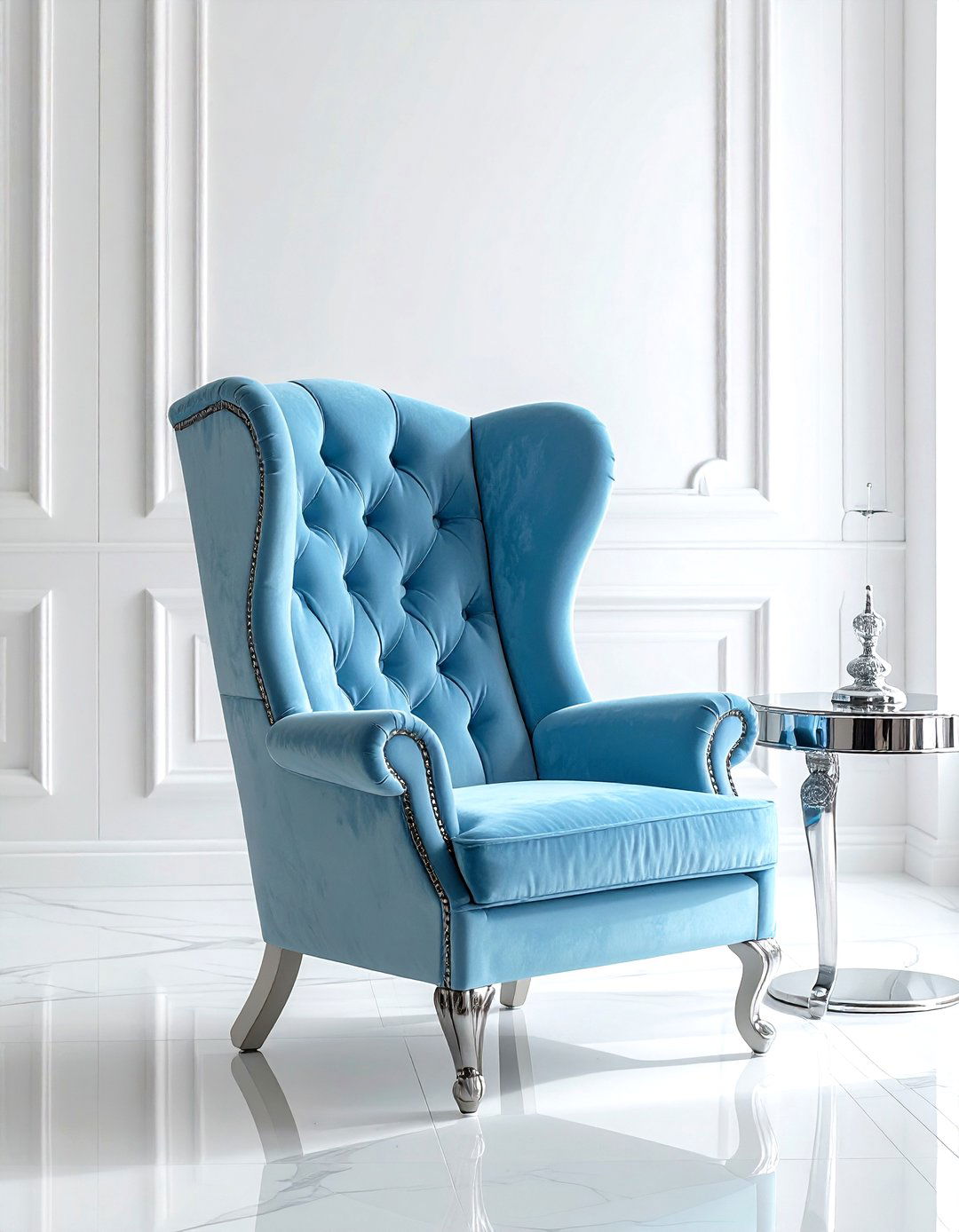 High back chair - 30 living room reading chair ideas