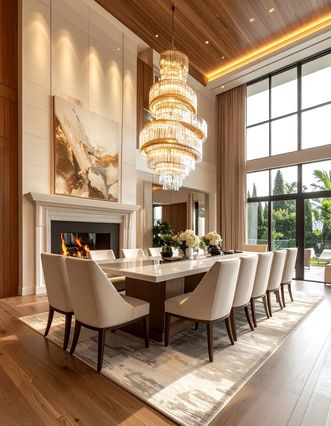 High ceiling dining room - 30 one-of-a-kind dining room ideas