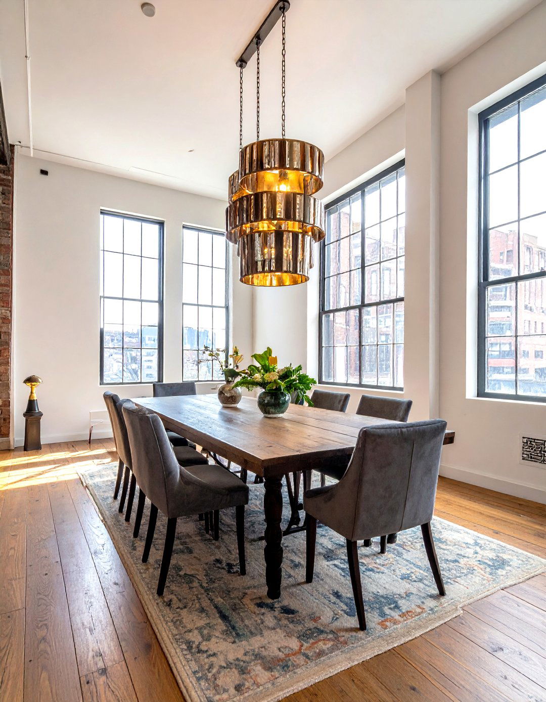 High ceiling dining room - 30 Tribeca dining room ideas