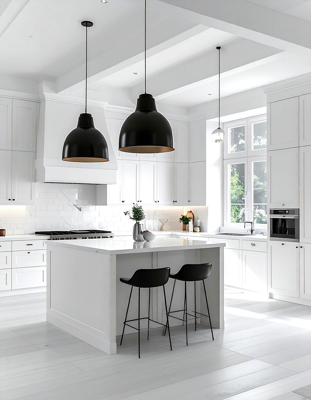 High ceiling kitchen - 30 uncomplicated kitchen ideas