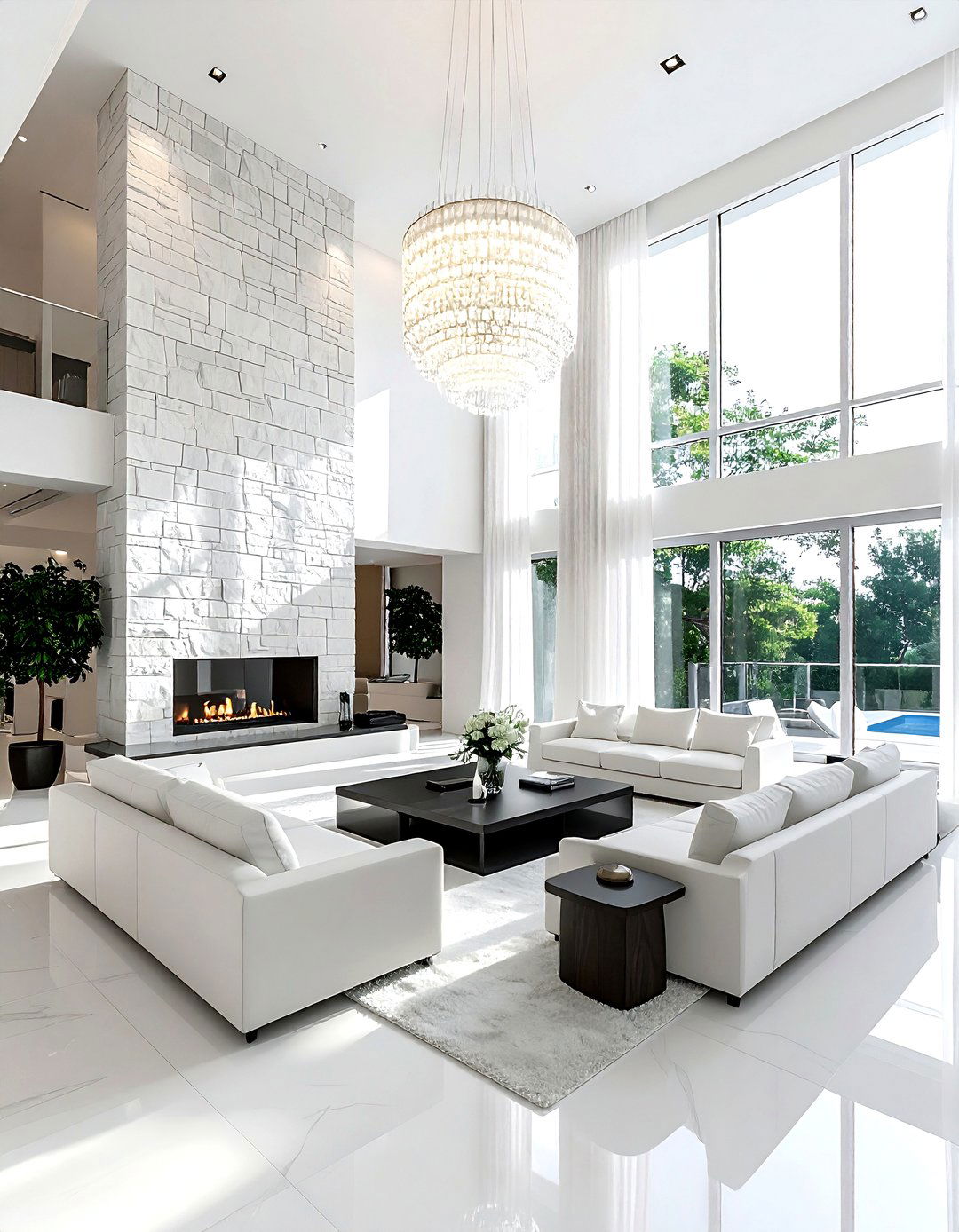 High ceiling living room layout - 30 living room furniture layout