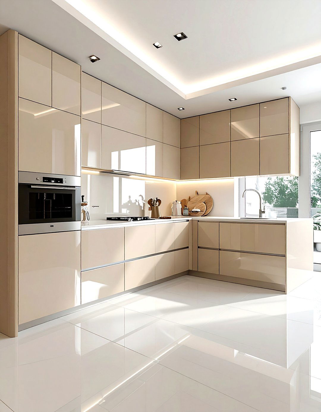 30 Beige Kitchen Furniture Ideas for a Timeless Cooking Space