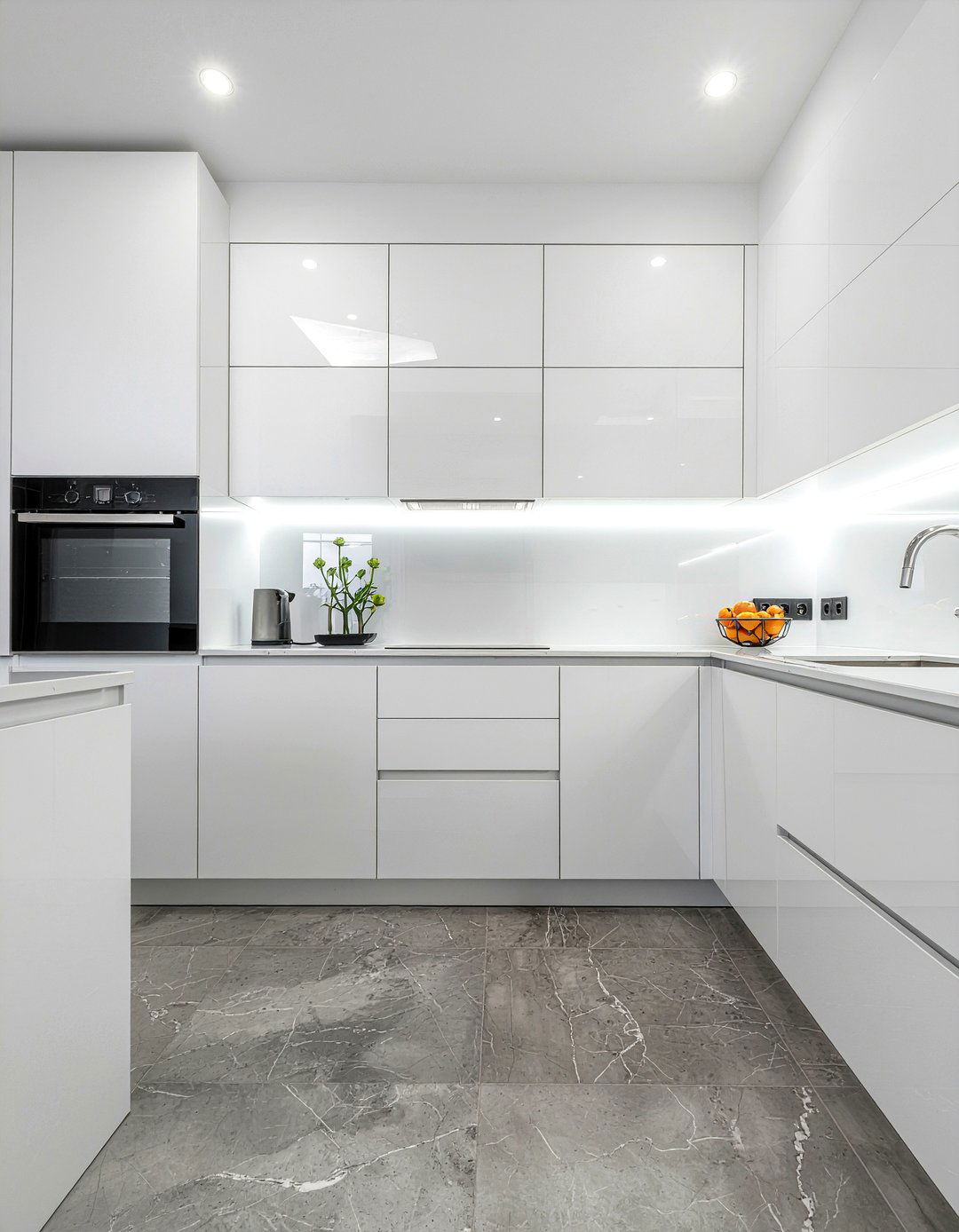 High gloss kitchen cabinets modern - 30 showstopper kitchen ideas