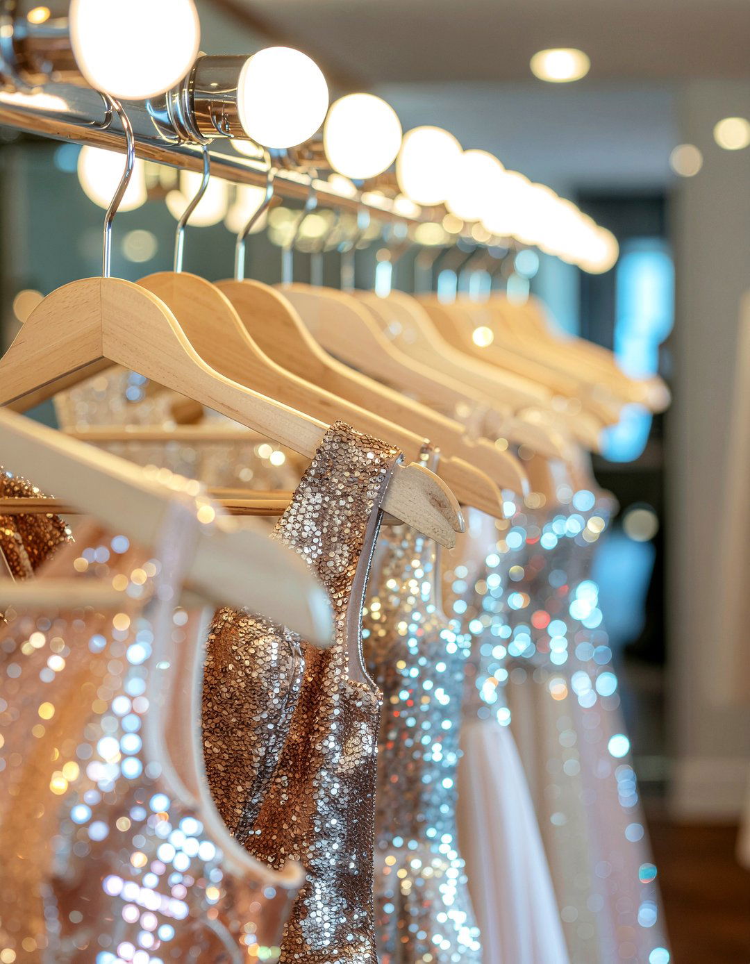 High gloss wooden hangers - 30 bedroom wooden hangers