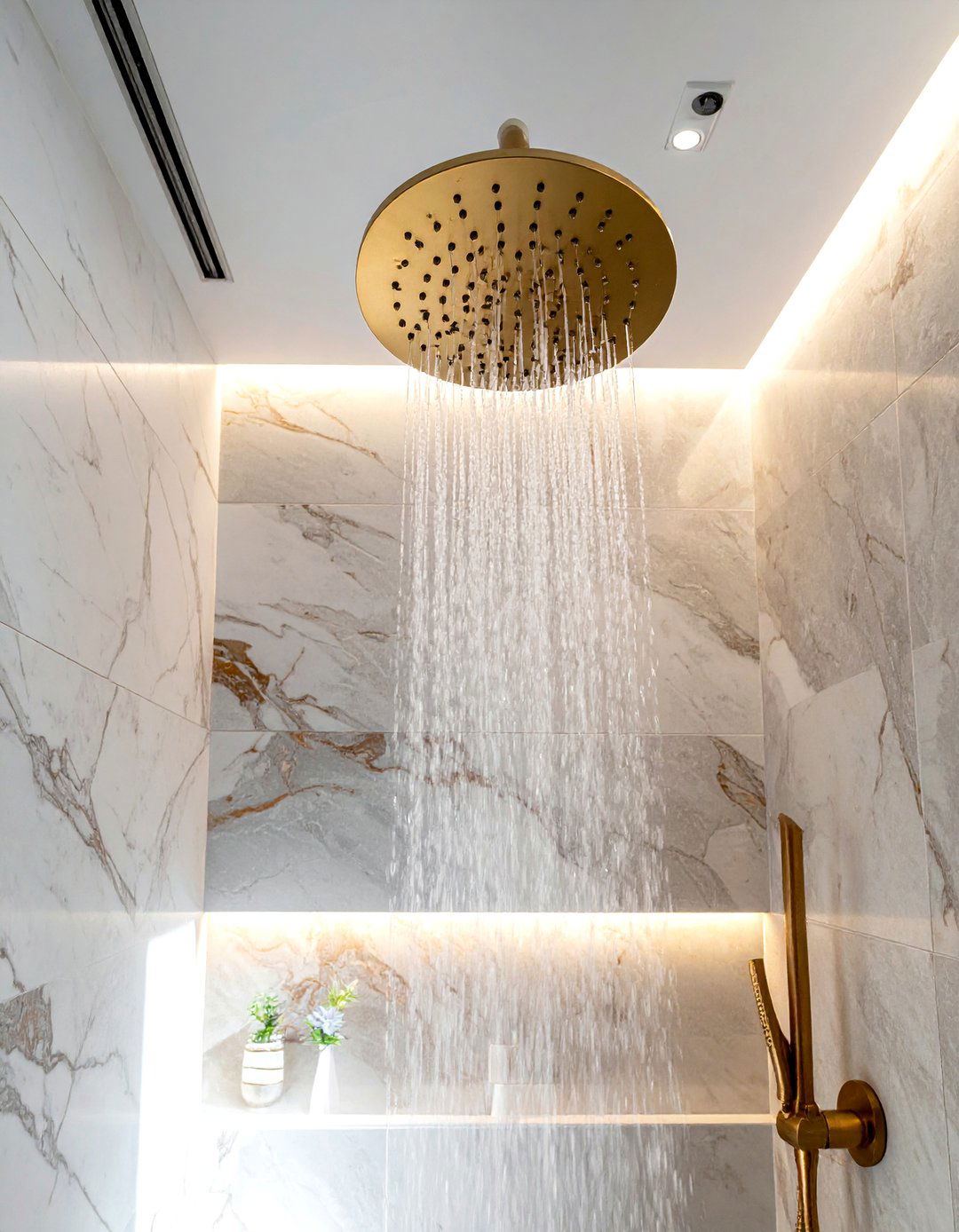 High pressure shower head - 30 bathroom registry ideas