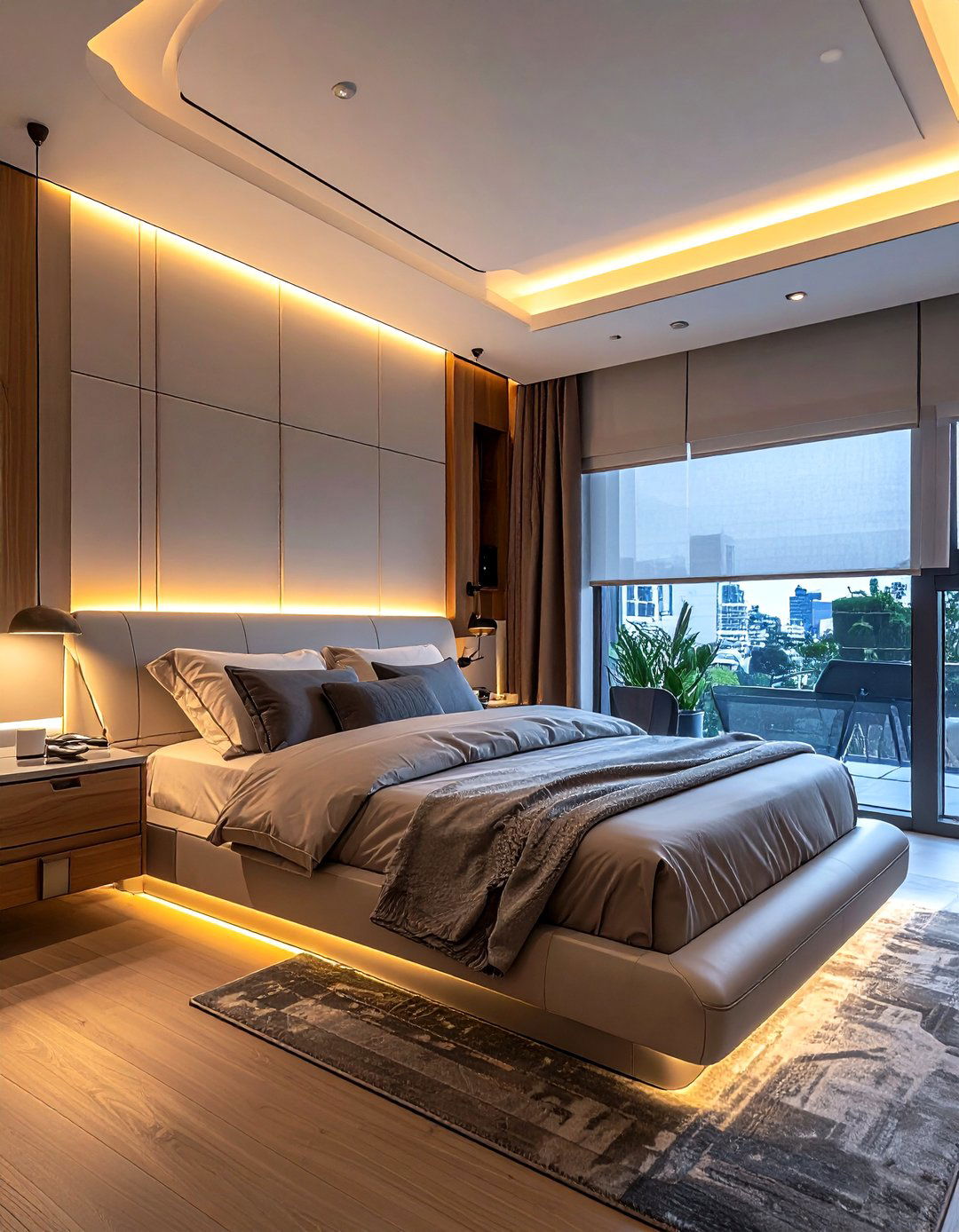 High tech bedroom - 30 teen room decor ideas