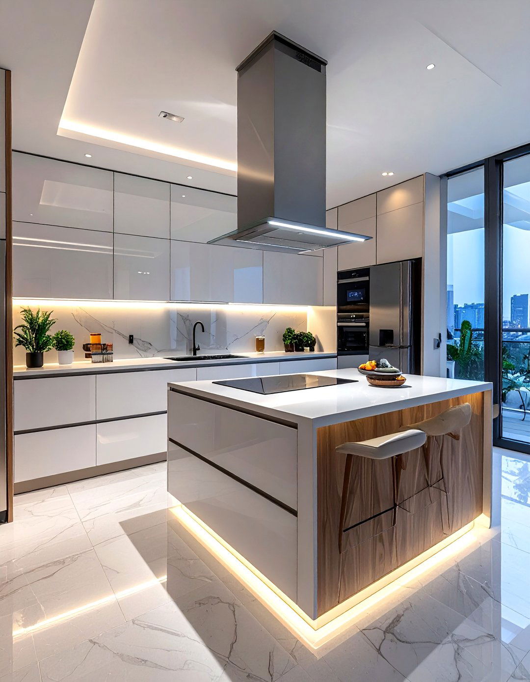 High tech smart kitchen - 30 new construction kitchen ideas