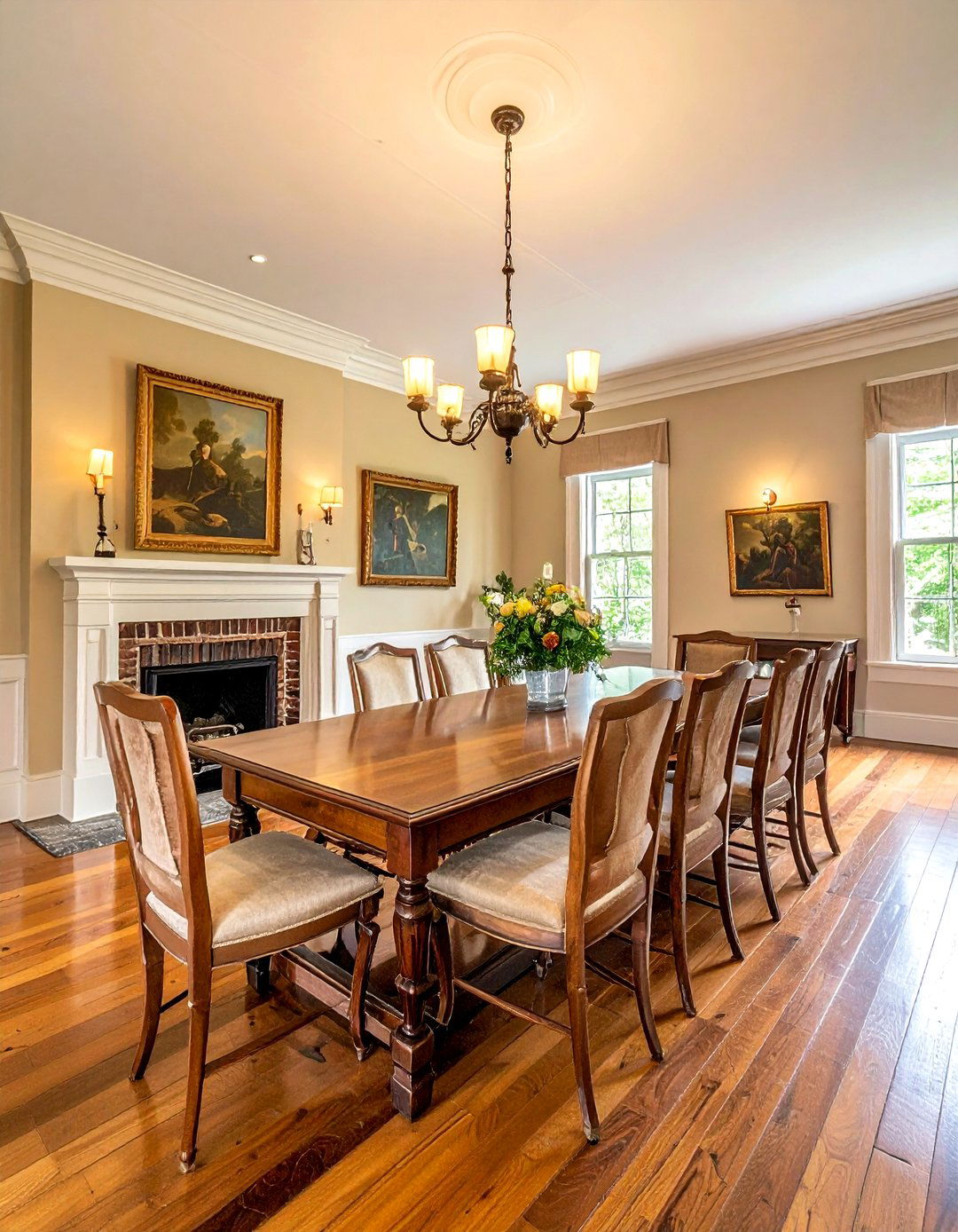 Historic Southern Dining Room - 30 Charleston dining room ideas