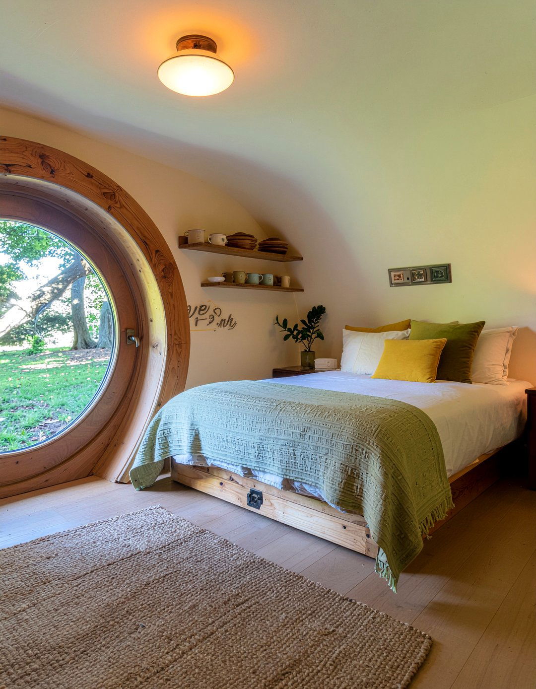 Hobbit Hole Bedroom - 30 geek bedroom ideas