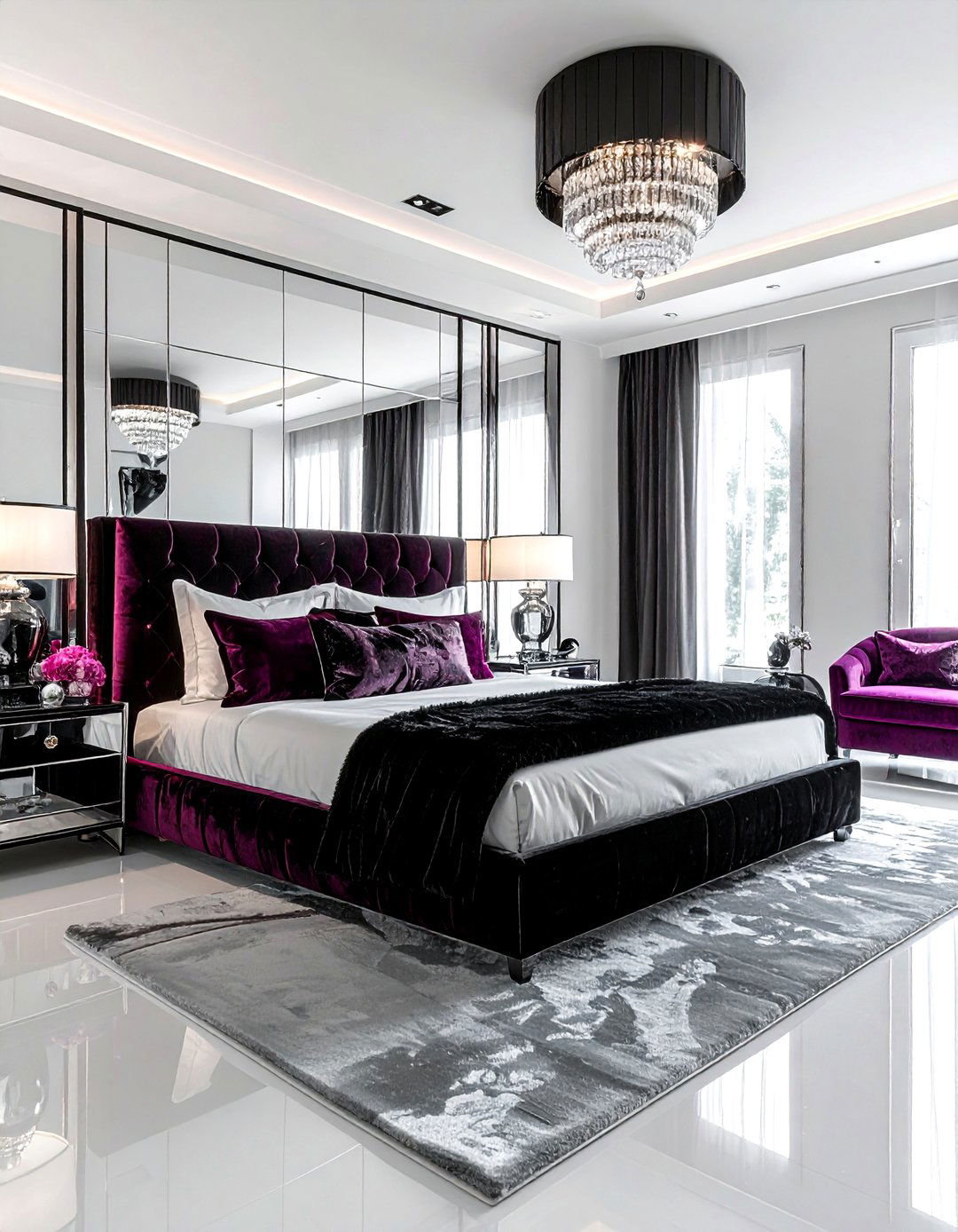 Hollywood Regency Bedroom - 30 bedroom conversation starter ideas