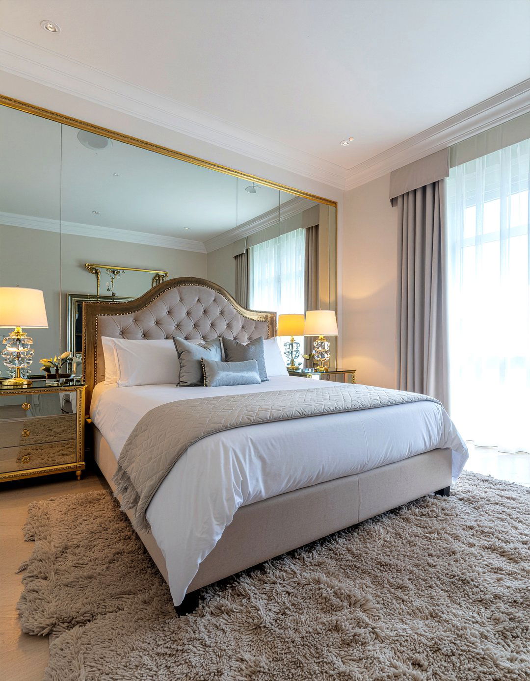 Hollywood Regency Nightstand - 30 bedroom vintage nightstands