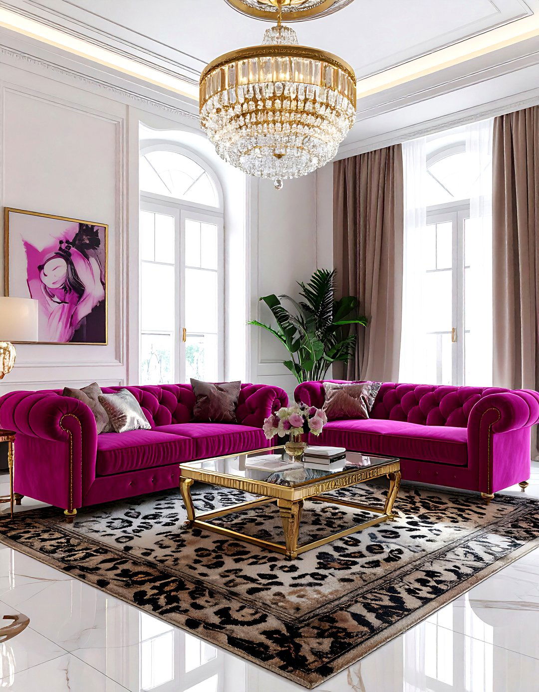 Hollywood regency lounge - 30 stylish decor ideas