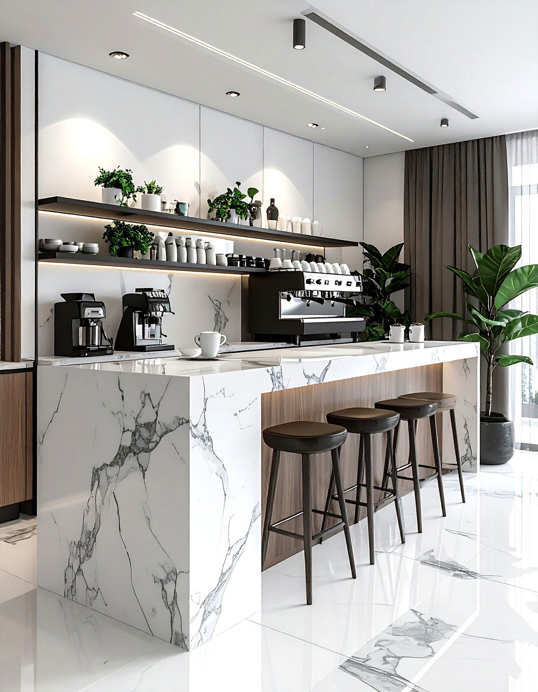 Home Coffee Bar - 30 popular decor ideas