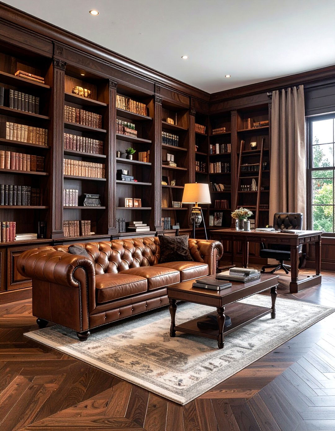 Home Library - 30 traditional home decor ideas