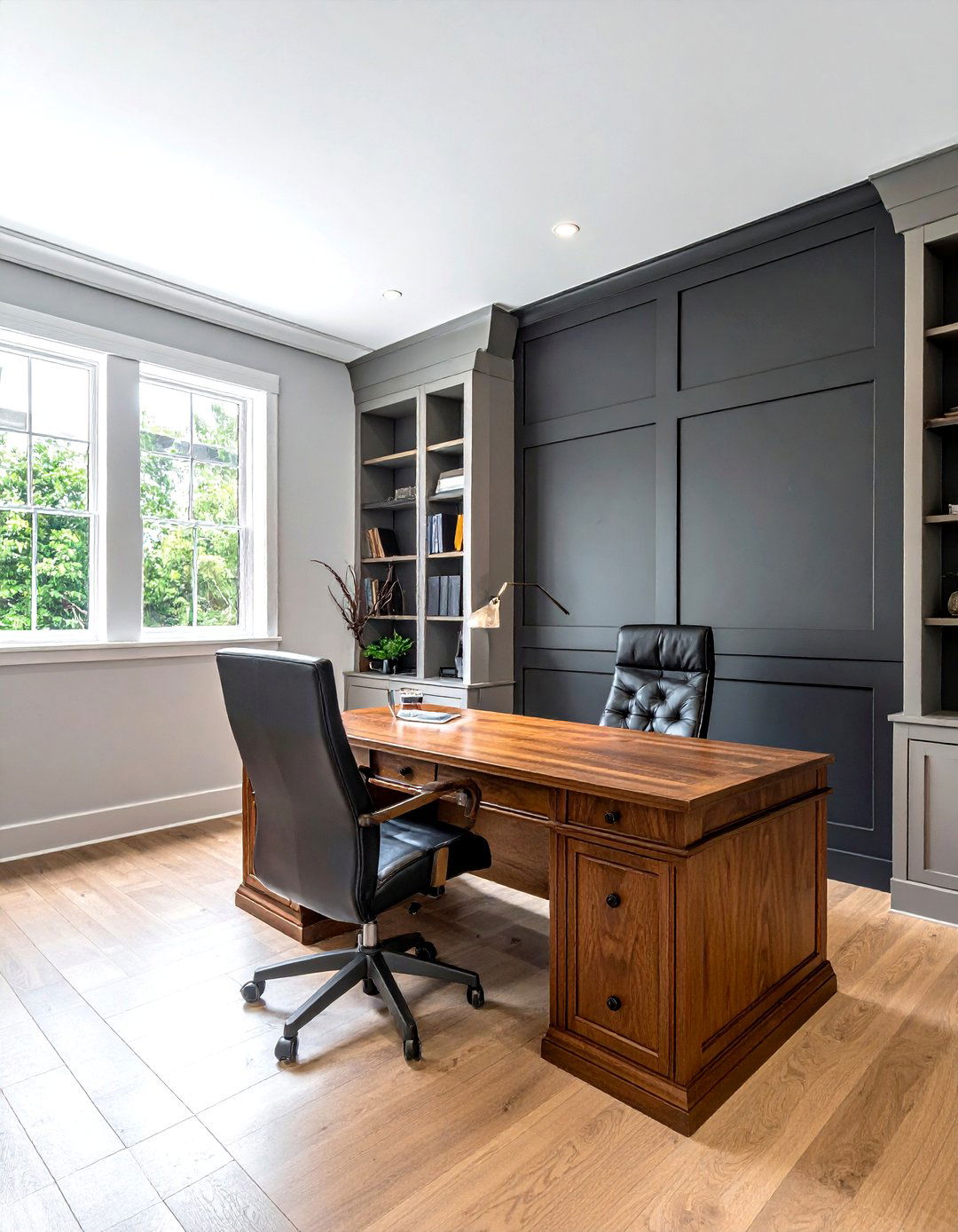 Home Office Board And Batten - 30 board and batten ideas