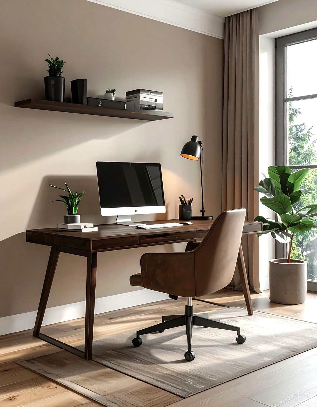 Home Office Desk - 30 home update ideas