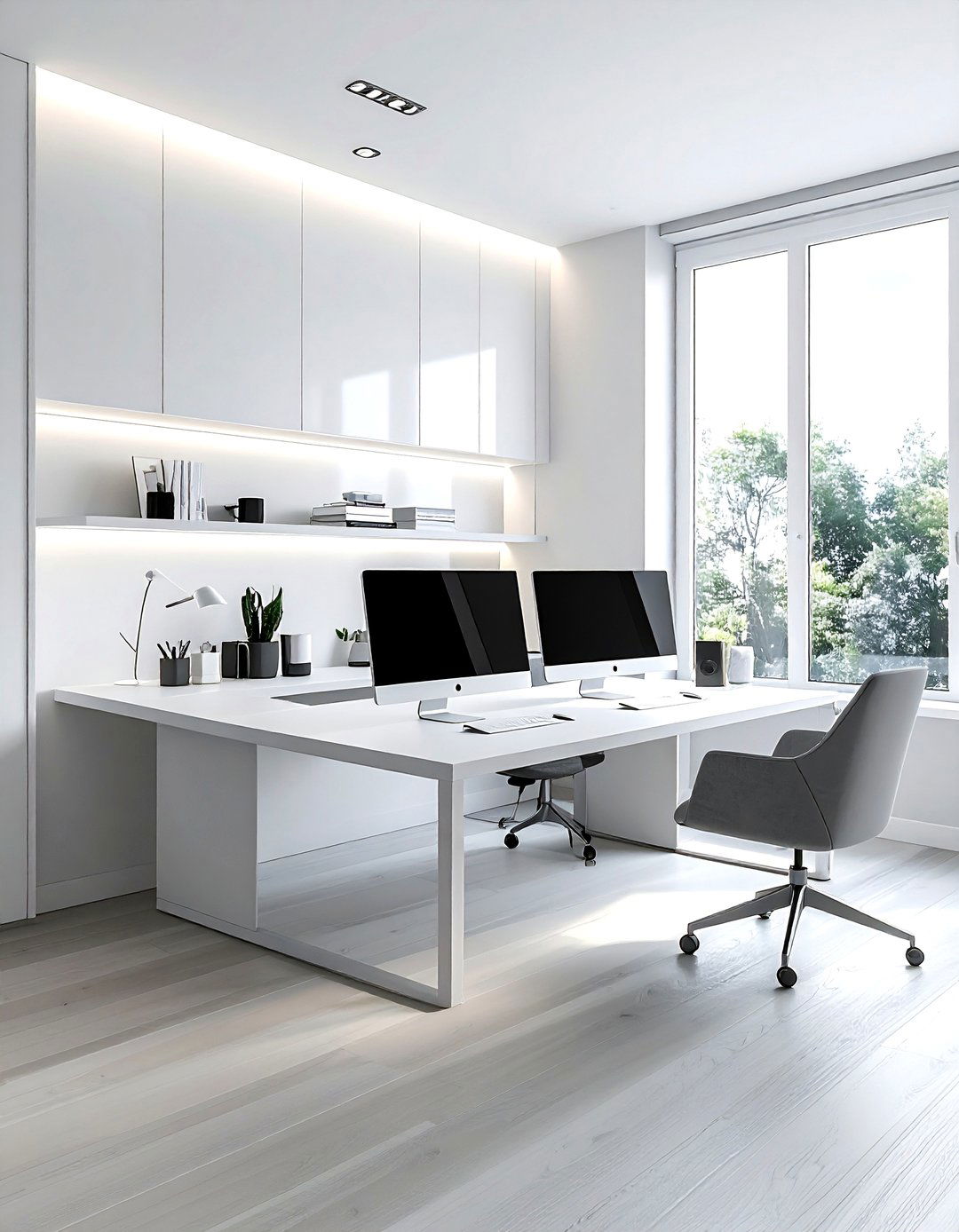 Home Office For Two - 30 newlywed decor ideas